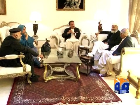 Political Jirga Meeting-Geo Reports-09 Dec 2014