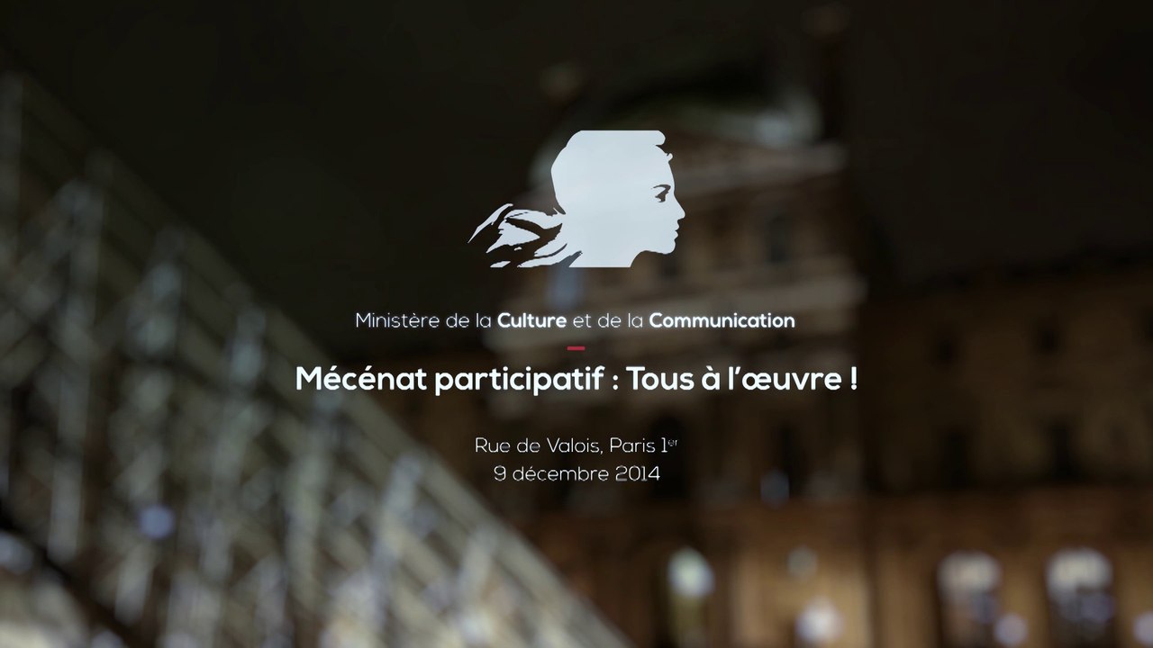 Mécénat participatif : Tous à l'œuvre ! Cérémonie de décoration de donateurs de la culture