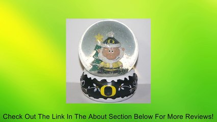 Oregon Ducks 2012 Holiday Snow Globe Review
