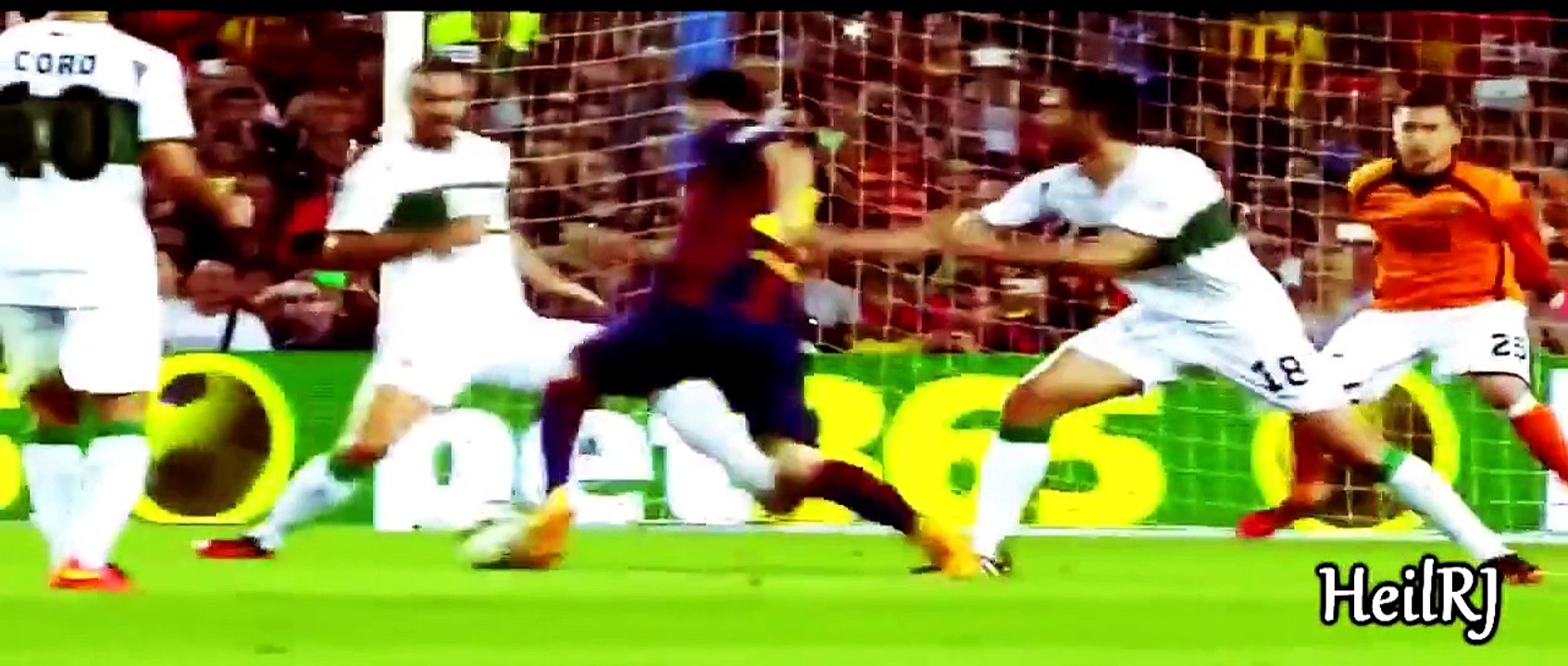 Lionel Messi VS Neymar Jr - Compilation of the 2 best football players