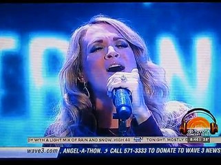Carrie Underwood 'Something in the Water on The Today Show 12-9-14