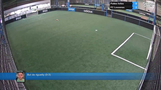 But de riguetty (0-3) - Pattes folles Vs FC Loosenac - 09/12/14 19:30 - ligue 2014 mardi poule A