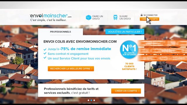 Envoyez vos colis avec EnvoiMoinsCher.com !