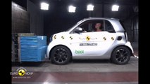 Yeni Smart ForTwo EuroNCAP çarpışma-güvenlik testi
