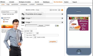 [FR] : tutoriel web mobile de Contact Everyone - Code promo