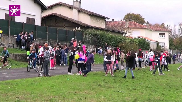 Téléthon 2014 : course objets roulants à Talence (33)