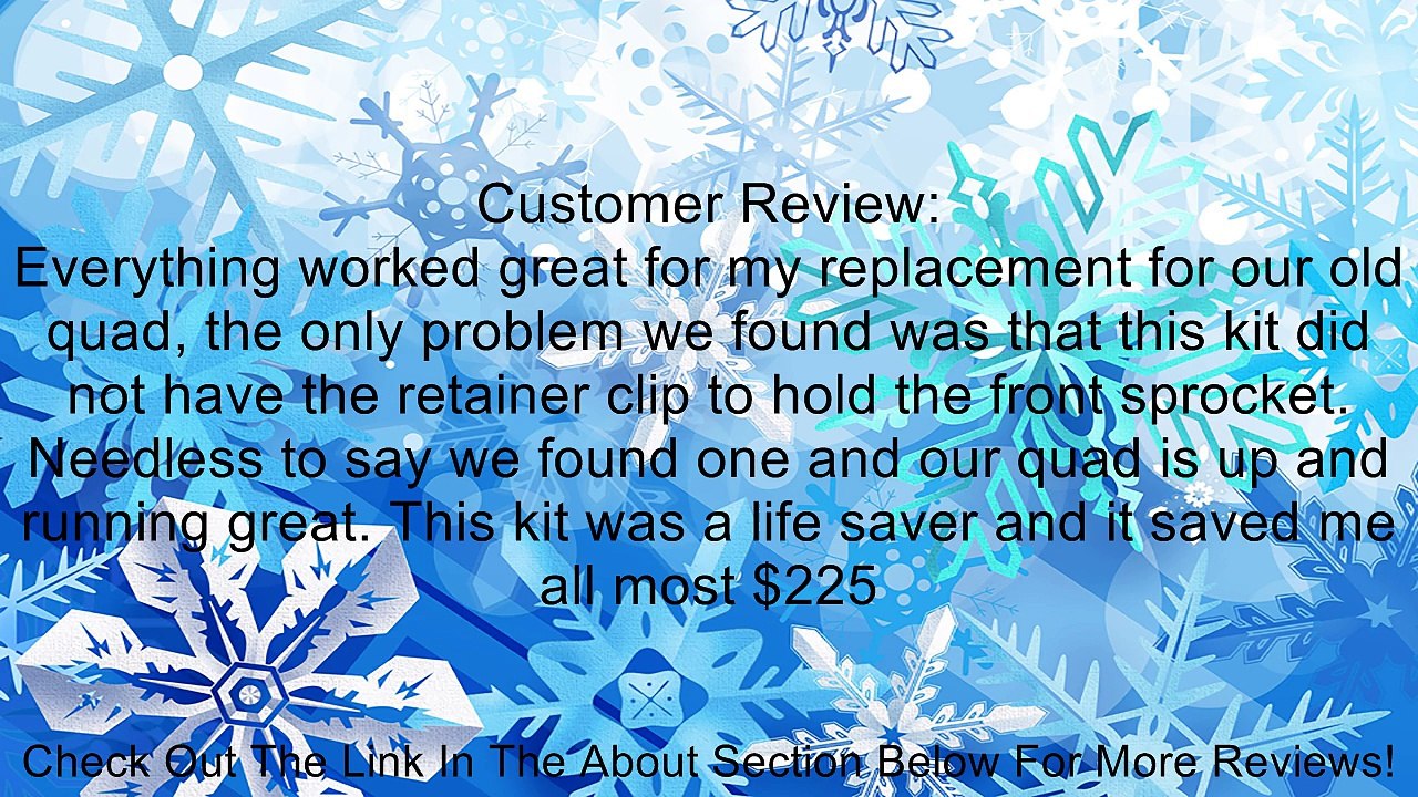 2003-2010 Polaris 330 Trail Boss 2x4 Heavy Duty Chain and Sprocket Kit Review