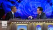 Barack Obama makes his third appearance on the Colbert Report