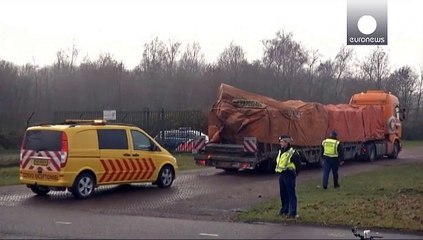 Destroços do MH17 já estão na Holanda