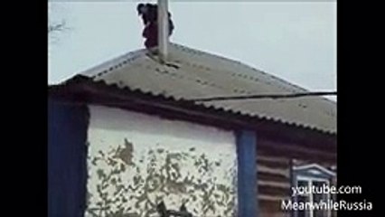 nettoyer une cheminée a la russe