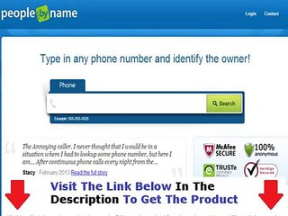 People By Name FACTS REVEALED Bonus + Discount