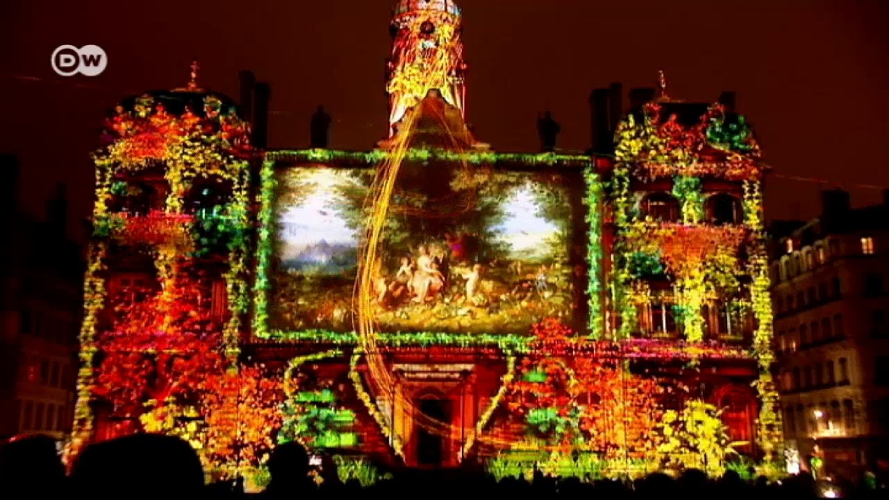 Die fête des lumières in lyon | euromaxx