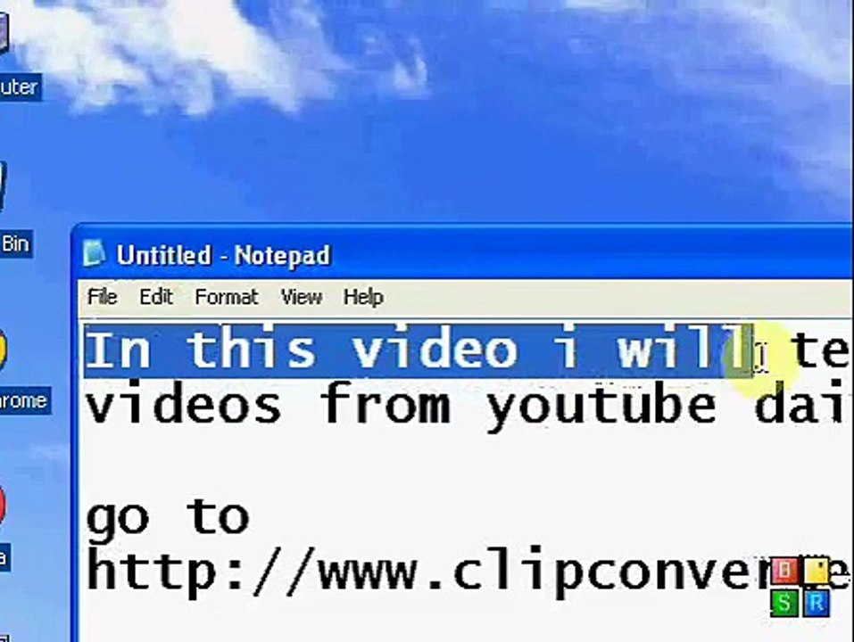 Download Youtube Dailymotion Vimeo etc videos without software In high quality