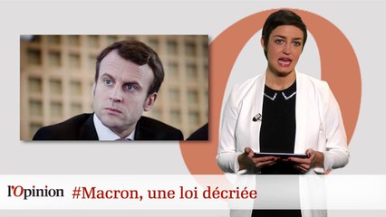 #tweetclash : #Macron, une loi décriée
