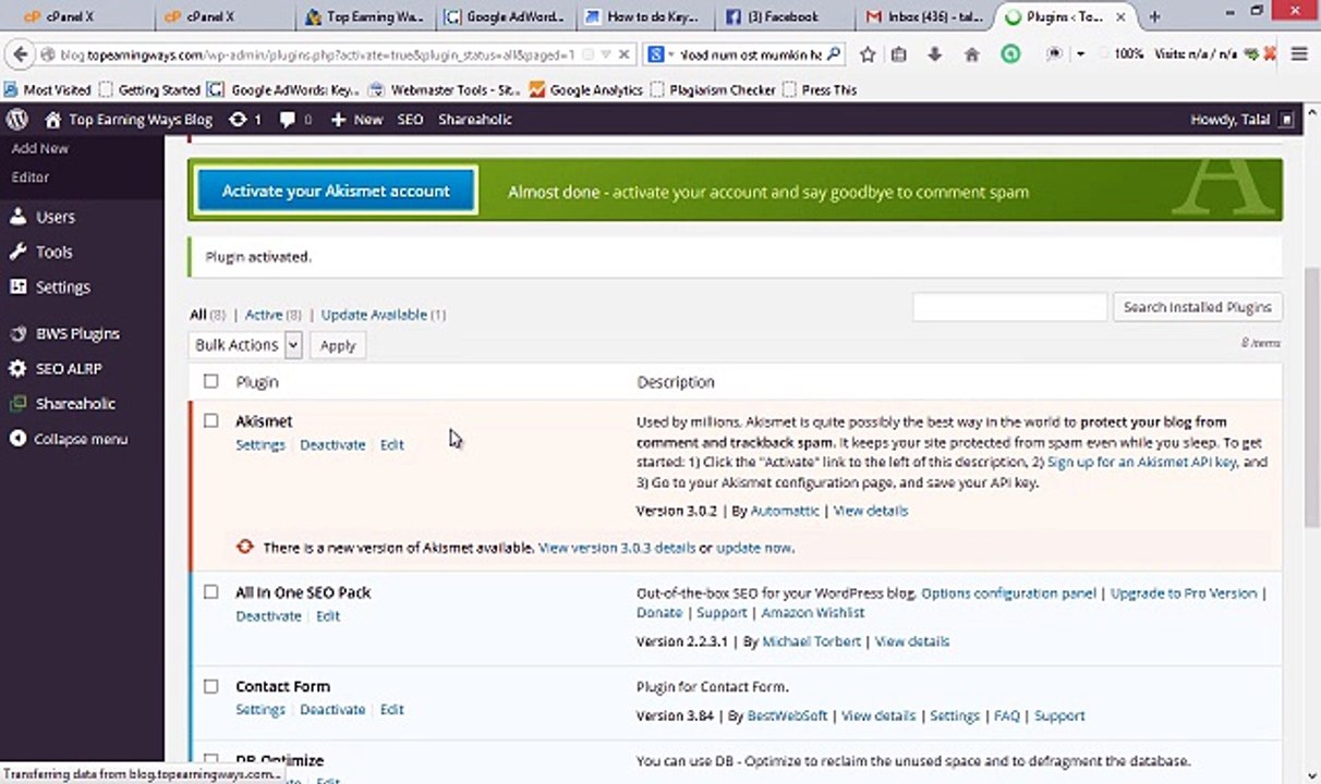 Learn WordPress Tutorial in Urdu/Hindi Part-06