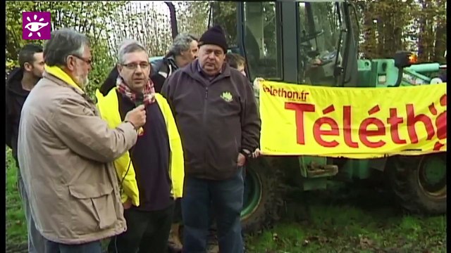 Téléthon 2014 : ramassage de ferraille à Nortkerque (62)