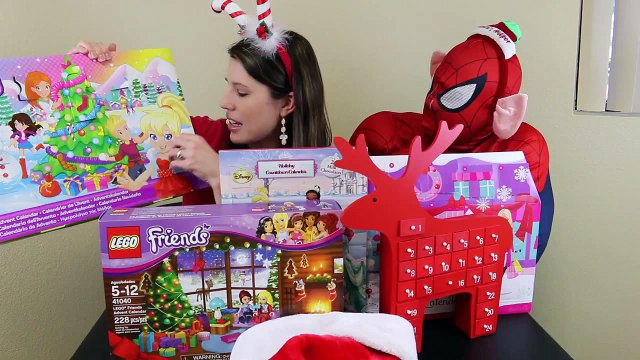 Frozen Anna Barbie Advent Calendar Polly Pocket SHOPKINS Lego Friends Disney Princess Disney Cartoon