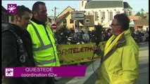 Téléthon 2014 : randonnée moto à Quiestede (62)