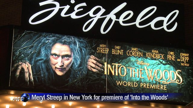 Meryl Streep hits the Red Carpet for 'Into The Woods' premiere