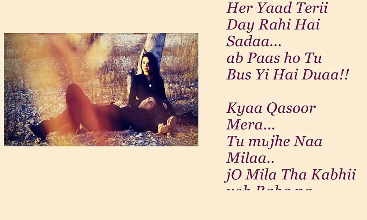 Sajna By Farhan Saeed- Full Video with Lyrics