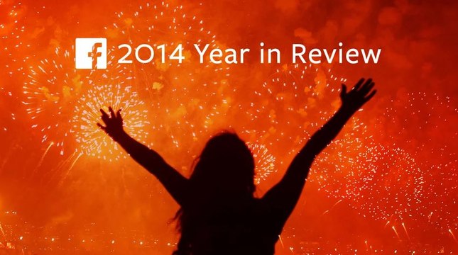 L'année 2014 par Facebook