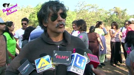 Millind Soman & 50 Cancer Survivors trek as part of Pinkathon 2014