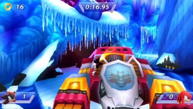 Sonic Rivals - Shadow : Zone Crystal Mountain BOSS