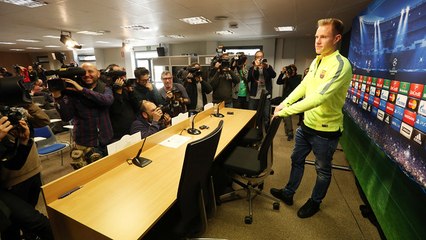 Ter Stegen: "Tenemos que tener cuidado con Ibrahimovic... y con todos los demás"