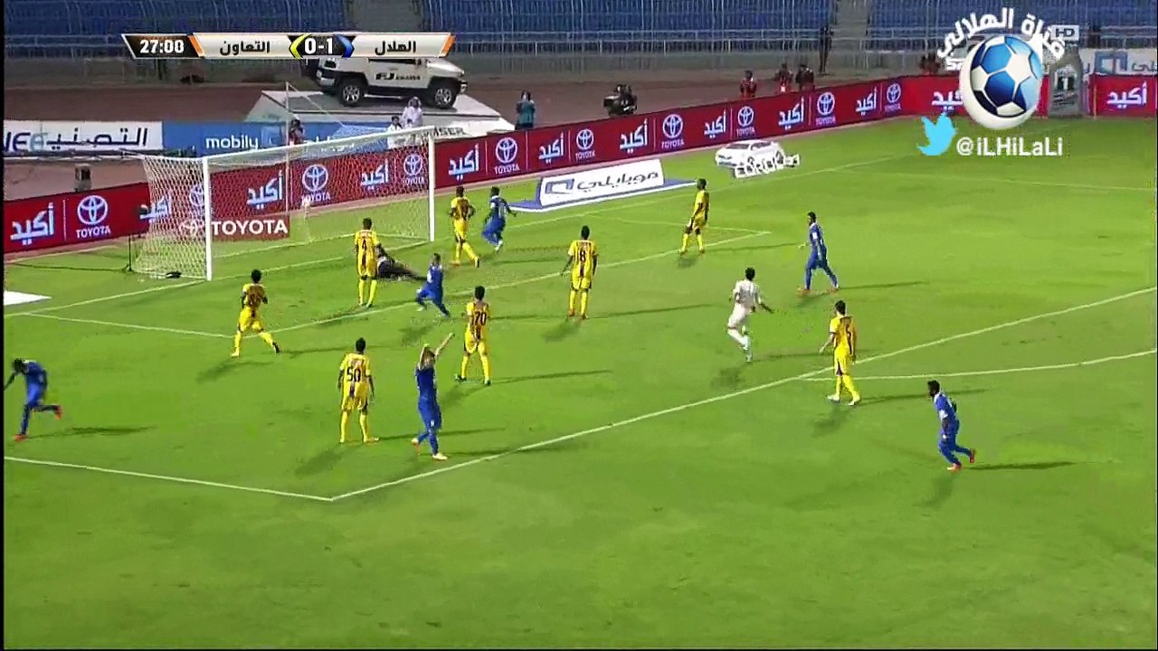 هدف عبدالله الزوري امام التعاون | دوري عبداللطيف جميل 2015 | HD