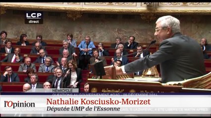 Quand NKM se ridiculise face à Manuel Valls