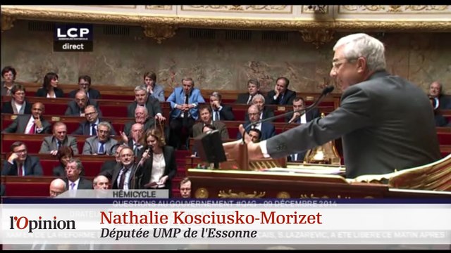 Quand NKM se ridiculise face à Manuel Valls