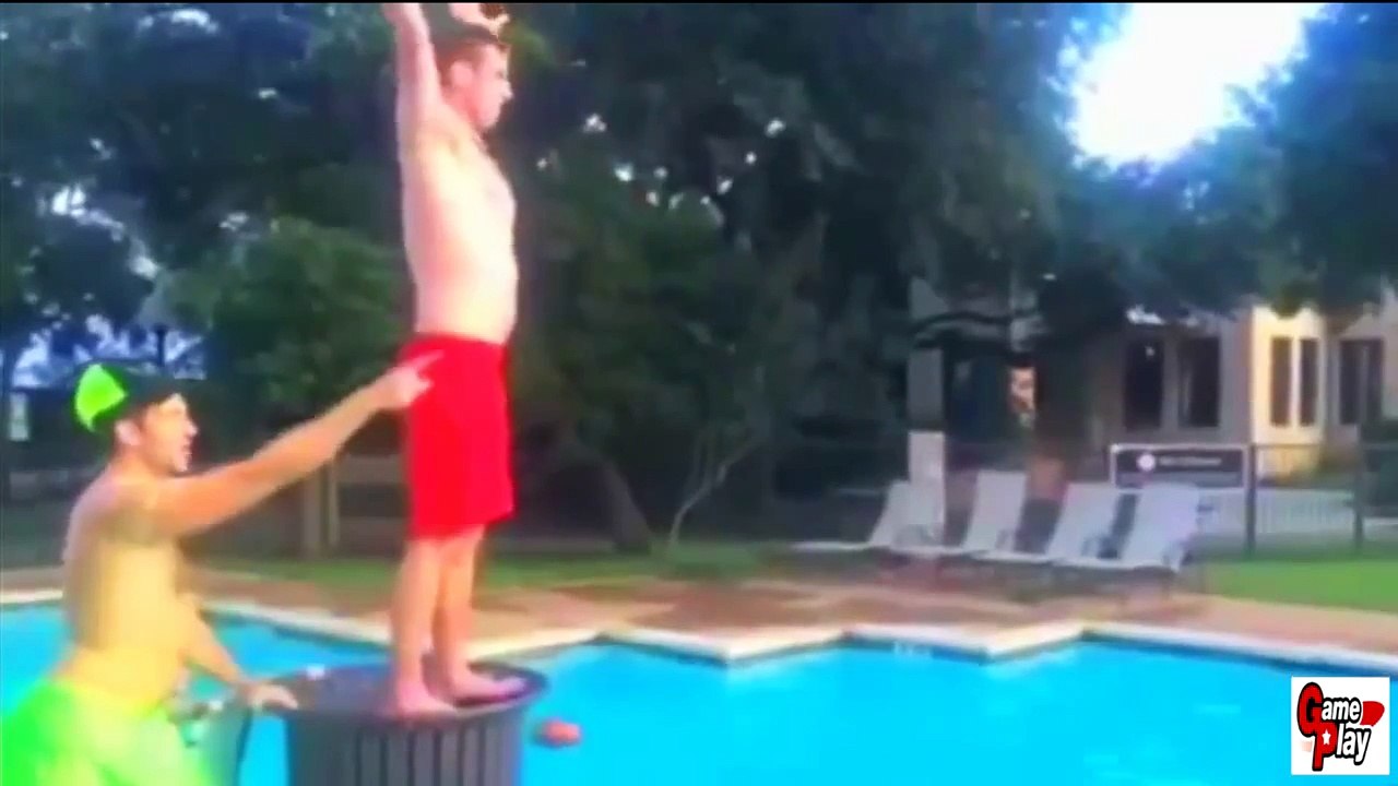 Funny Swimming Pool Fails Compilation 2014! - Girls Chocolate Wrestling December 2014