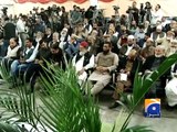 Siraj-Ul-Haq press conference-Geo Reports-09 Dec 2014