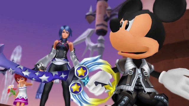 KINGDOM HEARTS HD 2.5 ReMIX worlds connect ff trailer