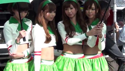 [HD] SUPER GT 2012 D'station RQ レースクイーン もてぎ