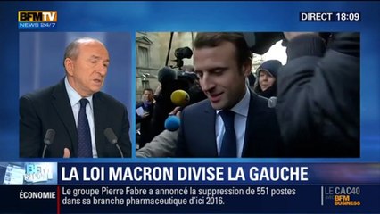 BFM Story: Le projet de loi Macron divise la gauche – 09/12