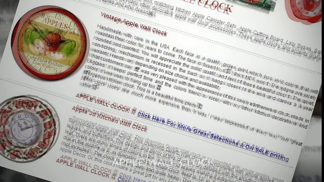 Decorative Wall Clocks