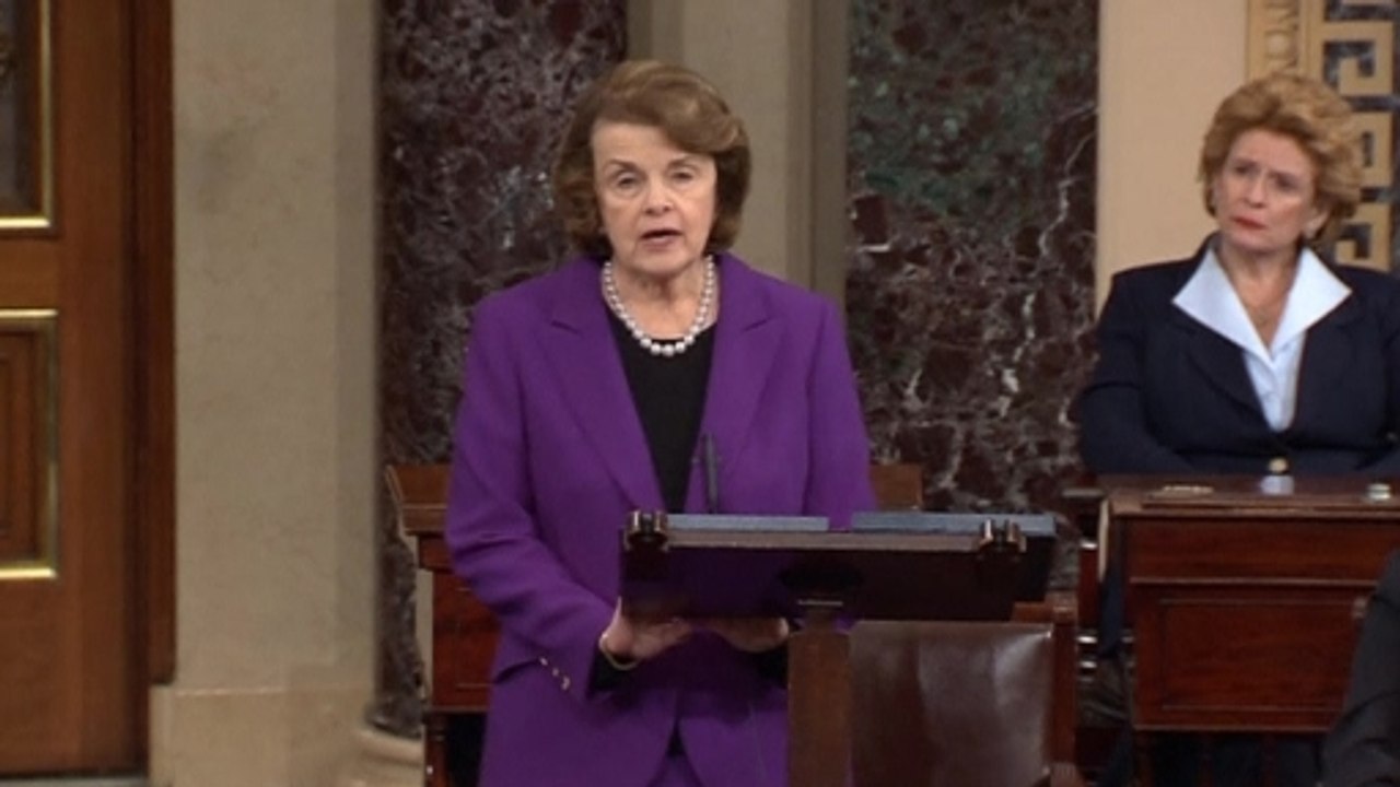 Feinstein details harrowing CIA "enhanced interrogation" techniques