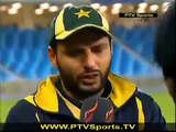 Shahid Afridi Funny Interview With Ramiz Raja After Match