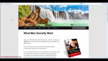 What Men Secretly Want Review and Members Area Tour