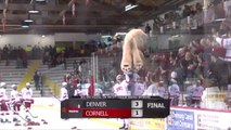 Cornell Fans Struggle with Teddy Toss After Hockey Game