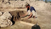 A Brick Maker In A Brick House In Punjab