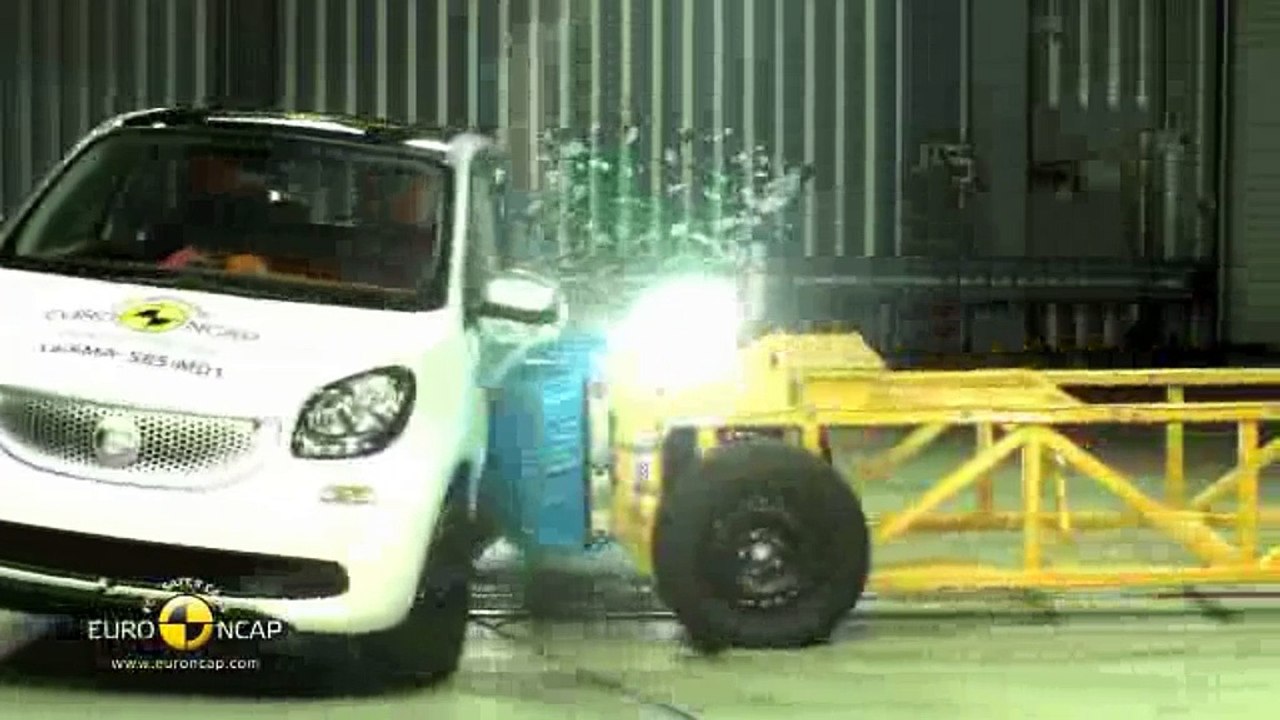 La smart forfour obtient quatre étoiles aux crash-tests Euro NCAP
