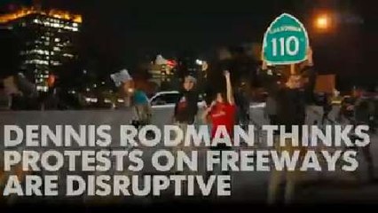 Rodman speaks out on Ferguson, 'I Can't Breathe' protests