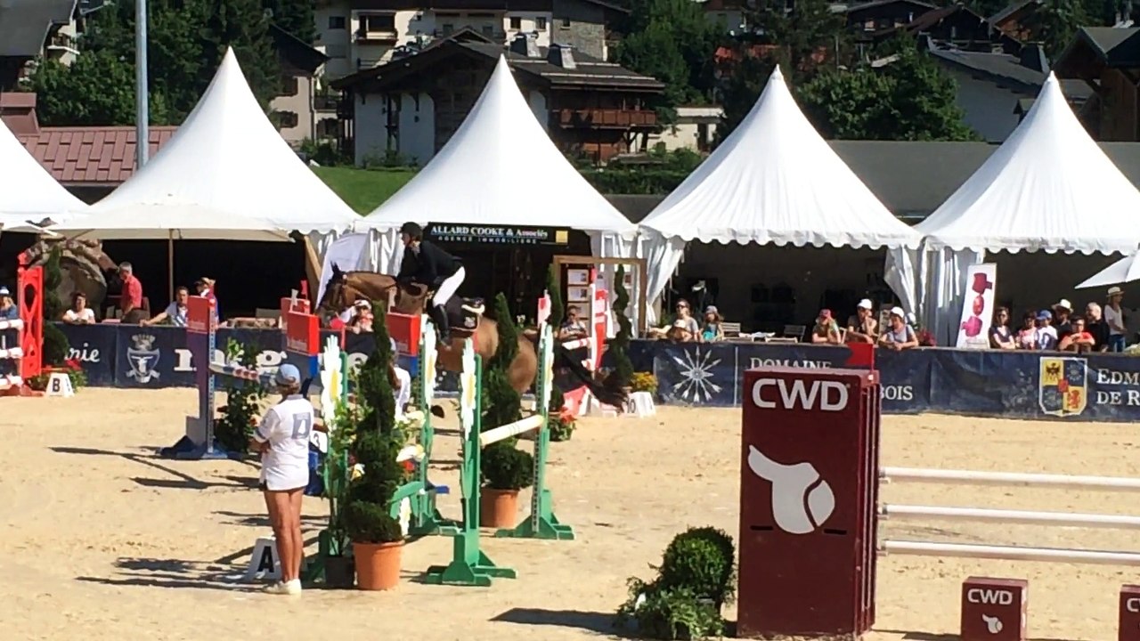 Tecquila des Arcades - Victoire 1m10 CSI* Megève 2014