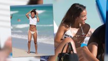 Karrueche Tran profite de la plage en bikini après sa rupture