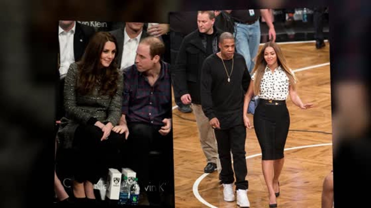 Der Moment als Prinz William und Kate Middleton Beyoncé und Jay Z trafen
