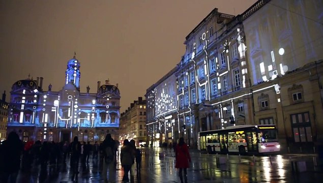 FÈTE DES LUMIÈRES 2014 - LYON - PLace des Terreaux