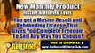 Software Billions Club - Membership Benefit   #4 - A new private label rights Product Each Month