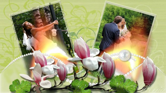 Раз!- И ты в белом платье! Proshow Producer Wedding Tempate Project Projeto Проект